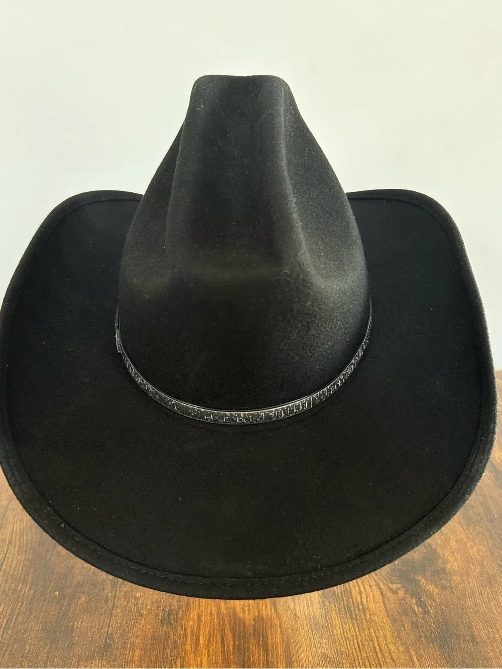 Vintage 90s Eddy Bros. Thunder Cowboy Hat For Kids Size 53 6 5/8, 100% Wool, USA